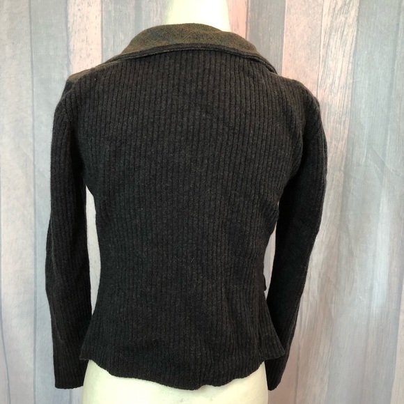 Bibelot Sweater Cardigan Long Sleeve Merino Wool - Picture 3 of 4